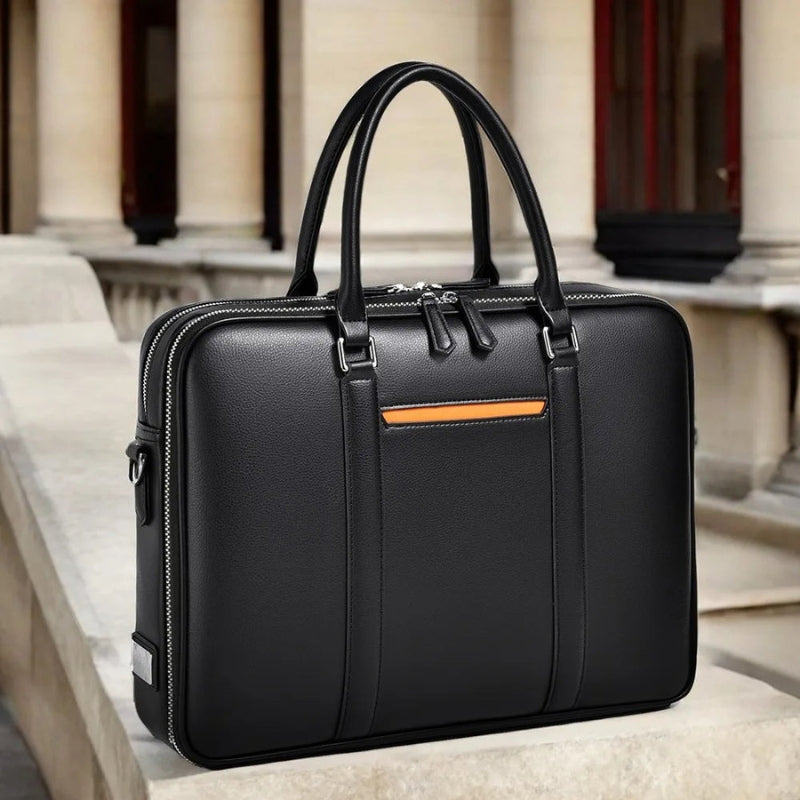 Leather Laptop Briefcase