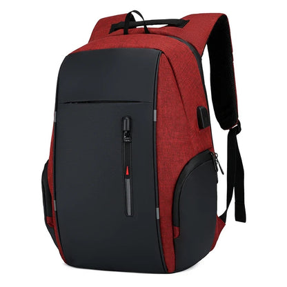 Laptop Waterproof Travel Backpack - USB Charging Port