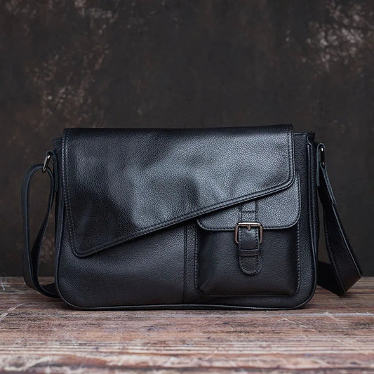 Crossbody Leather Messenger Bag