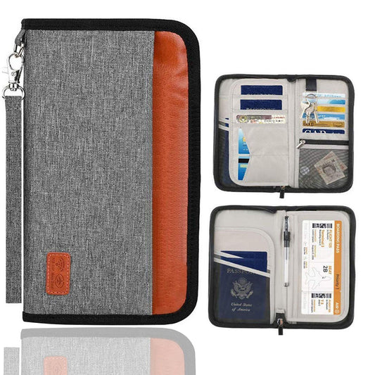 SecureTravel RFID Passport Organizer