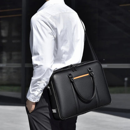 Leather Laptop Briefcase