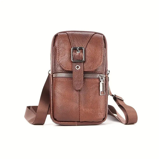 Crossbody Anti-Theft Leather Bag