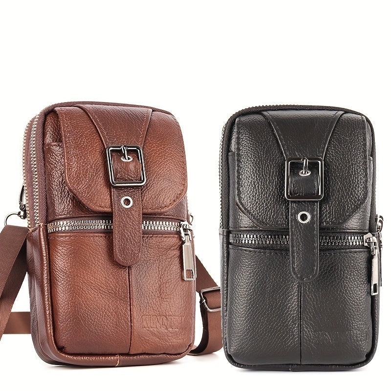 Crossbody Anti-Theft Leather Bag