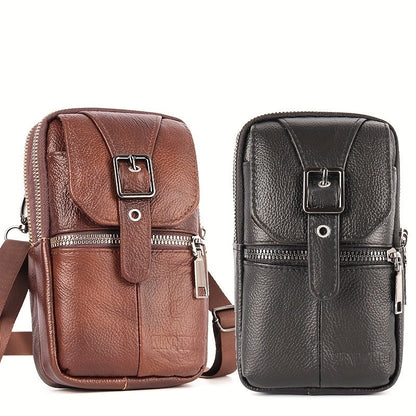 Crossbody Anti-Theft Leather Bag