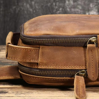 Crossbody Vintage Leather Sling Bag