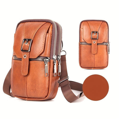 Crossbody Anti-Theft Leather Bag