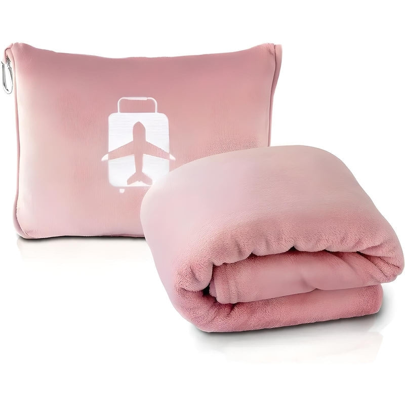 2-in-1 Travel Pillow & Blanket