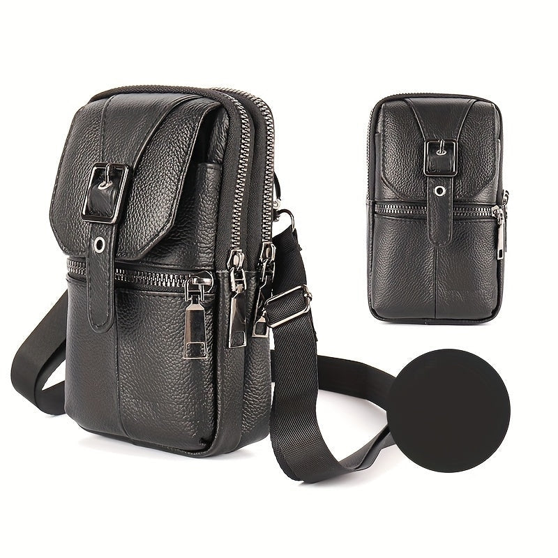 Crossbody Anti-Theft Leather Bag