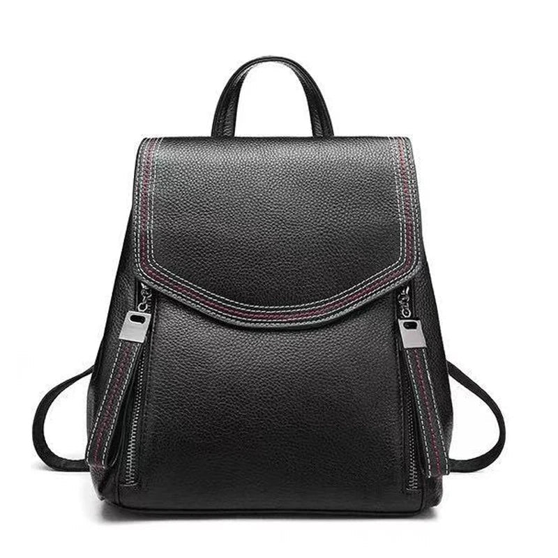 Genuine Leather Travel Backpack