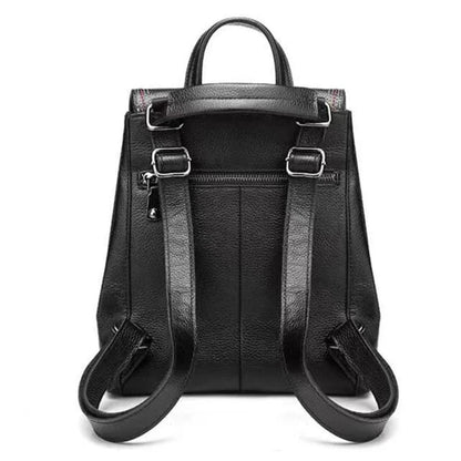 Genuine Leather Travel Backpack