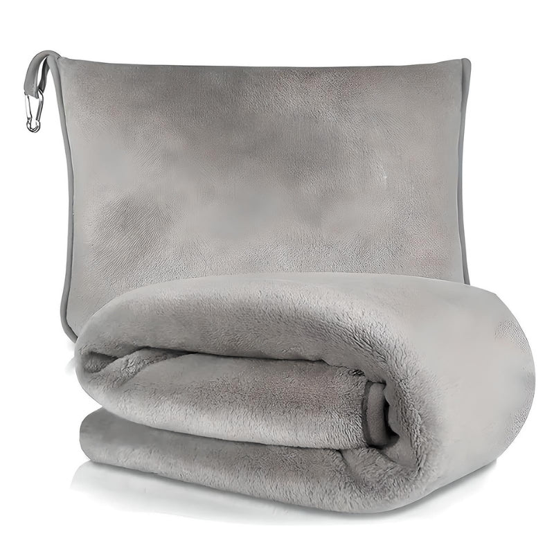 2-in-1 Travel Pillow & Blanket