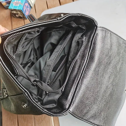 Genuine Leather Travel Backpack