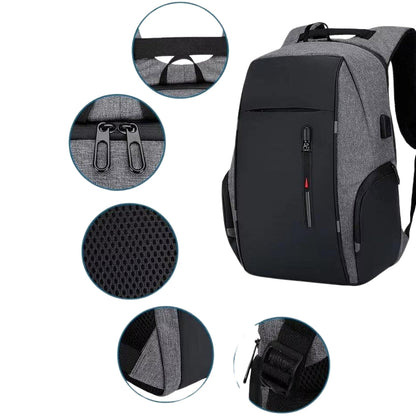 Laptop Waterproof Travel Backpack - USB Charging Port