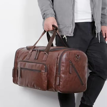 Duffle Bag Men's Classy Leather